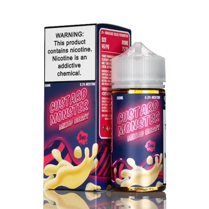 Custard Monster - Mixed Berry - 100mL - 3mg