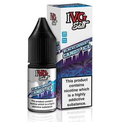 IVG Blackcurrant Candy Ice Nic Salt E-Liquid - 10mg
