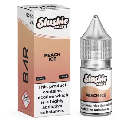 Peach Ice Slushie Bar Salts E-Liquid - 10mg