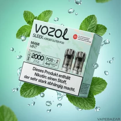 Vozol Sleek Pods – Miami Mint