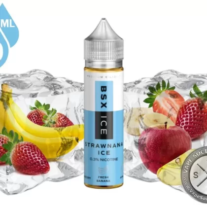 Strawnana ICE BSX VAPOR SERIES 60ml