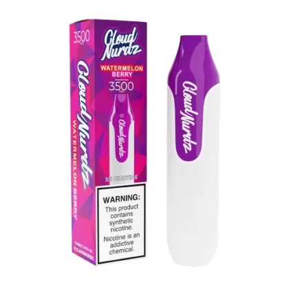 Watermelon Berry Disposable Pod (3500 Puffs) by Cloud Nurdz Disposables