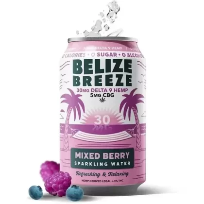 Wild Orchard D9 THC Infused Sparkling Water 30mg - flavors#Strawberry Lemonade>Mixed Berry~choose size#One Can>Four Cans