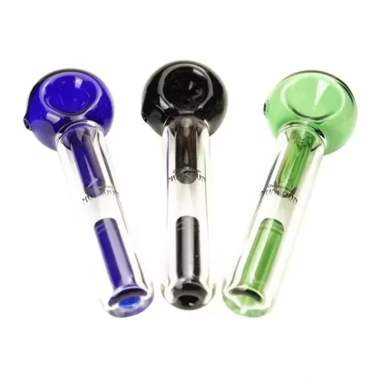 Chameleon Glass Monsoon Water Filtered Hand Pipe - Color#Black>Blue>Clear>Fumed>Green