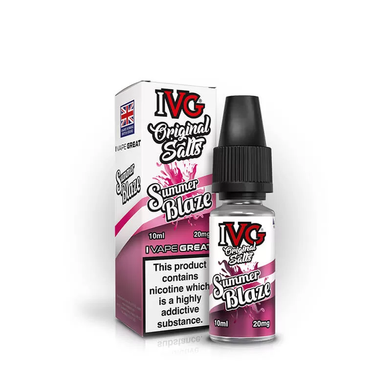 IVG Original Salts Summer Blaze 10ml E-Liquid - 20mg - Image 2