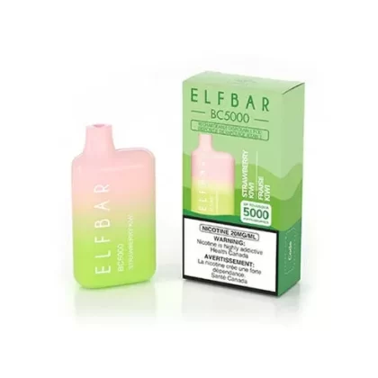 ELF BAR BC5000 Disposable Vape – Strawberry Kiwi - Ecigdepot