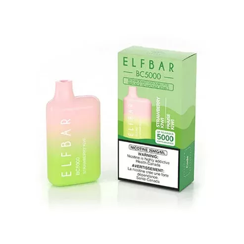 ELF BAR BC5000 Disposable Vape – Strawberry Kiwi - Ecigdepot