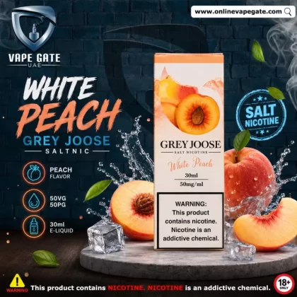 White Peach - Grey Joose 30ml Saltnic