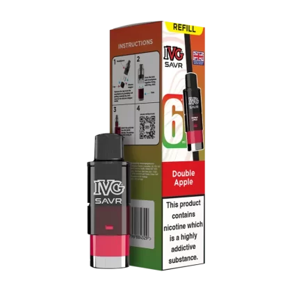 Double Apple IVG SAVR Refill Pack - Vapeshop Co