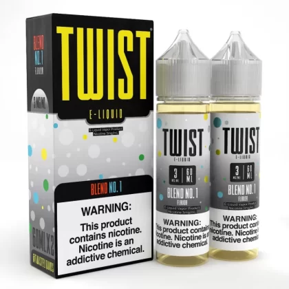 Twist e-Liquids Blend No. 1 eJuice - 120mL (2x60mL); Vape Product, Vape Product (4296C8)