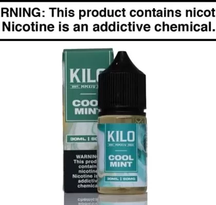 Cool Mint by KILO Salt Nic 30ML - Vape Product, Vape Product (2EC79F)
