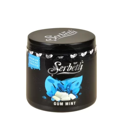 Serbetli Premium Hookah Tobacco 250g Gum Mint