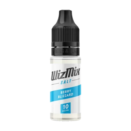 Wizmix Salt Berry Blizzard - 10ml - Vape Product, 10mg (Discontinued)