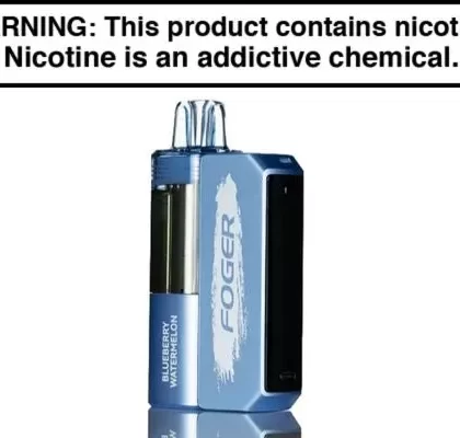 FOGER SWITCH PRO DISPOSABLE VAPE KIT (TEXAS EDITION) – 30,000 PUFFS - Blueberry Watermelon, Cool Mint