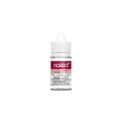 American Patriot Tobacco – Naked 100 – Salt- 30 ML - Nicotine#20 MG