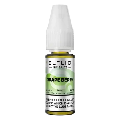 ElfLiq Grape Berry Nic Salt Vape Juice 10ml
