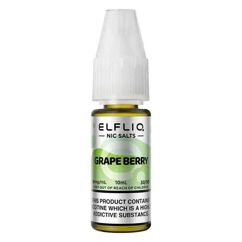 ElfLiq Grape Berry Nic Salt Vape Juice 10ml
