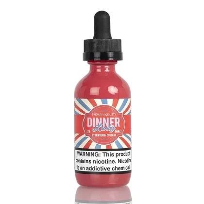 Strawberry Custard – Vape Dinner Lady – 60mL