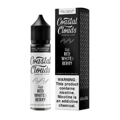 Iced Red White and Berry by Coastal Clouds 60ml - Vape Product, Vape Product