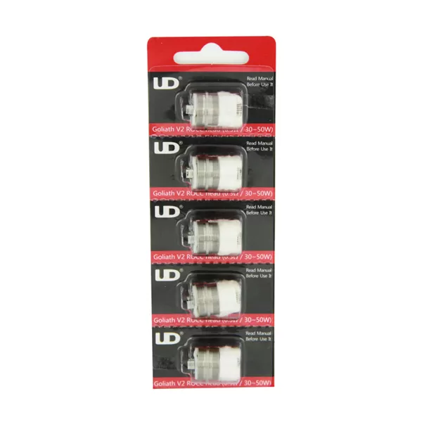 5PCS-PACK UD Goliath V2 0.5 Ohm-0.2 Ohm-0.15 Ohm Coils - 0.2ohm - Image 2