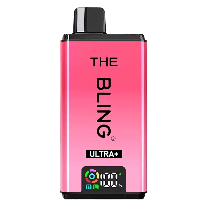 The Bling Ultra Plus 30K Strawberry Cranberry Cherry / Cherry Ice Prefilled Pod Kit