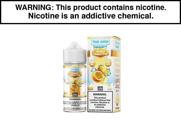 GOLDEN PASSION FRUIT FREEZE BY POD JUICE 100ML - Vapejuice