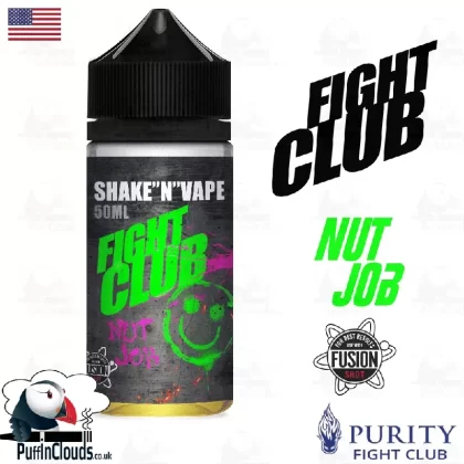 Fight Club Nut Job Shake n Vape E-Liquid (50ml 0mg)
