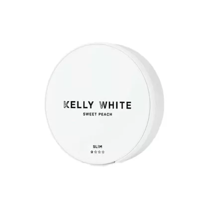 8 mg Kelly White Slim Sweet Peach Nikotinbeutel – 20 Stück - Vape Store