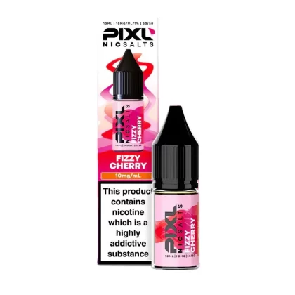 Pixl Fizzy Cherry Nic Salt E-Liquid - 10 Pack - 10mg