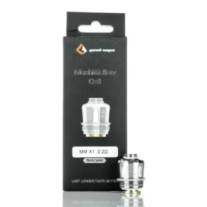 GeekVape Meshmellow Replacement Coils – 3 Pack - 0.4 Ohm, 0.2 Ohm