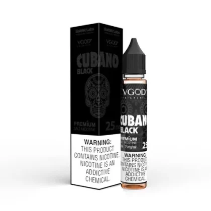 VGOD Cubano Black SaltNic 30ml Salt E-Juice - Eliquidsupply