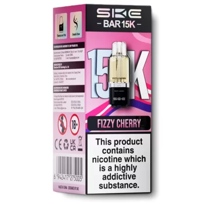 Fizzy Cherry by SKE Bar 15K - Ecigarettedirect Co