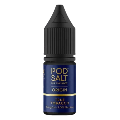 Pod Salt Origin True Tobacco Nic Salt Vape Juice