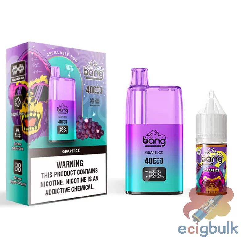 Bang 40000 Refillable Disposable Vape | 40,000 Puffs | 2% Nicotine