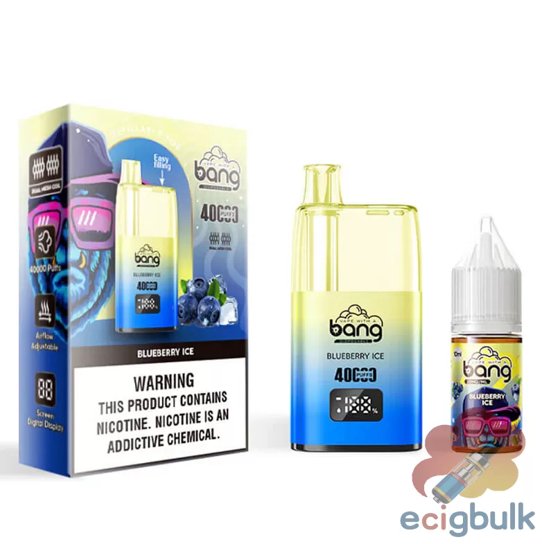 Bang 40000 Refillable Disposable Vape | 40,000 Puffs | 2% Nicotine - Image 3
