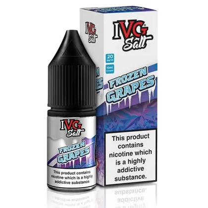 IVG Frozen Grapes Nic Salt E-Liquid - 20mg