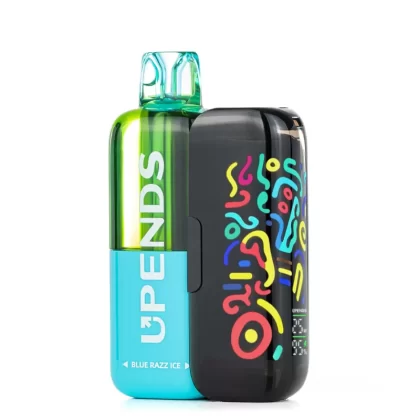 Blue Razz Ice Upends UP9 50k Disposable - Huffvape