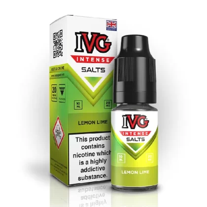 Lemon Lime IVG Intense Salts E-Liquid - Nicotine Strength#10mg>20mg