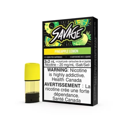 SAVAGE STLTH PODS – PINEAPPLE LEMON