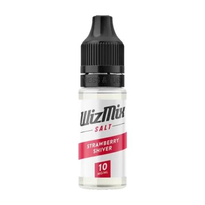 Wizmix Salt Strawberry Shiver - 10ml - 10mg - Vape Product