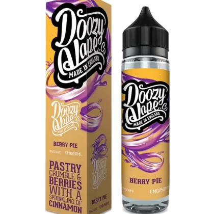 Doozy Vape Berry Pie E-Liquid 60mls - 0mg