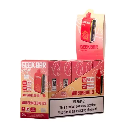 BULK Watermelon Ice GEEK BAR Pulse – Box of 5