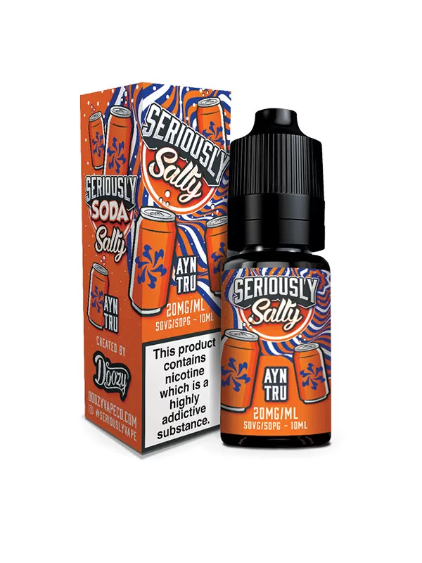 Seriously Salty SODA Ayn Tru Nic Salt E-Liquid - 20mg