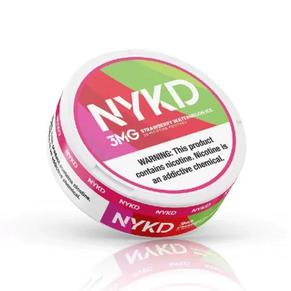 Buy NYKD Strawberry Watermelon Ice Nic Pouches Online