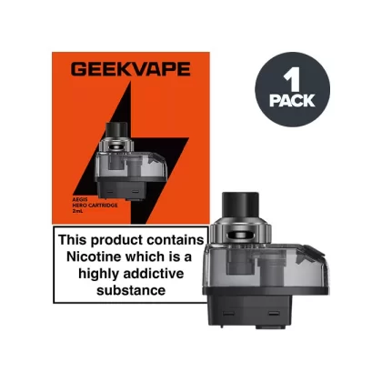 Geekvape Aegis Hero Empty Pod Cartridges - Pure White