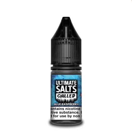 Ultimate Salts – Chilled: Blue Raspberry – 10ml - B. 10mg, D. 20mg; 10ml - TPD Compliant