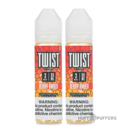 Twist E-liquids – Berry Amber (Strawberry Honey Graham) 120mL - Vape Product, Vape Product