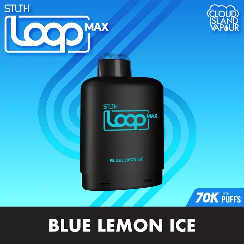 STLTH LOOP MAX 70K Pod Pack – Blue Lemon Ice