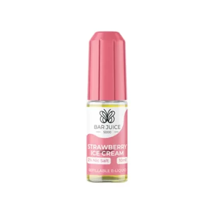Bar Juice 5000 Strawberry Ice Cream Nic Salt - 10mg