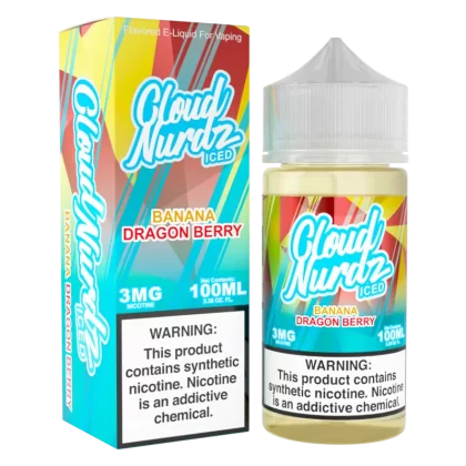 Banana Dragon Berry Ice | Cloud Nurdz | 100mL - 3MG